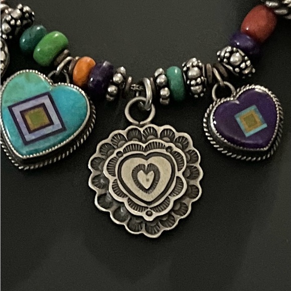 Beautiful and one of a kind handmade charms bracelet. - Picture 4 of 5